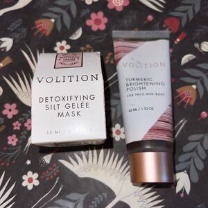 Volition Detoxifying Mask and Brightening Polish Set